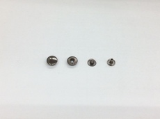 No.5 ホック(4つ組セット)（黒N）